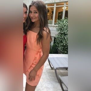 Altar’d State Light Orange Dress